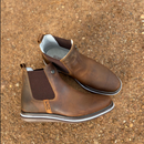 Kit Bota de Hombre Fazer en Cuero Legítimo con Plantilla Ortopédica +REGALO: Gorra, Cinturón y Billetera