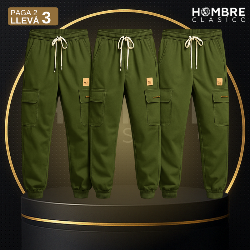 [Llevá 3 Pagá 2] Pantalón Masculino Dunker en Algodón y Poliéster (¡Moderno y con Estilo!)
