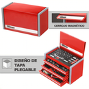 Maletín de Herramientas Multifuncional en Acero Inoxidable +60 Piezas