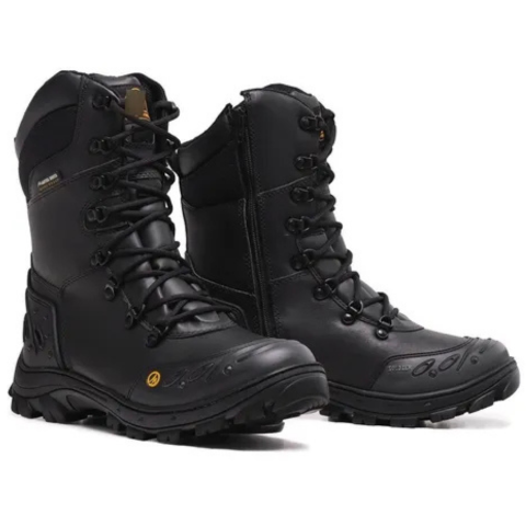 Kit Bota Masculina Titan en Cuero Legítimo +REGALOS: Funda con Cuchillo y Cinturón