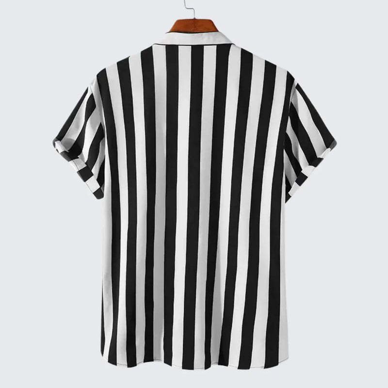 Camisa Masculina de Manga Corta Cancún
