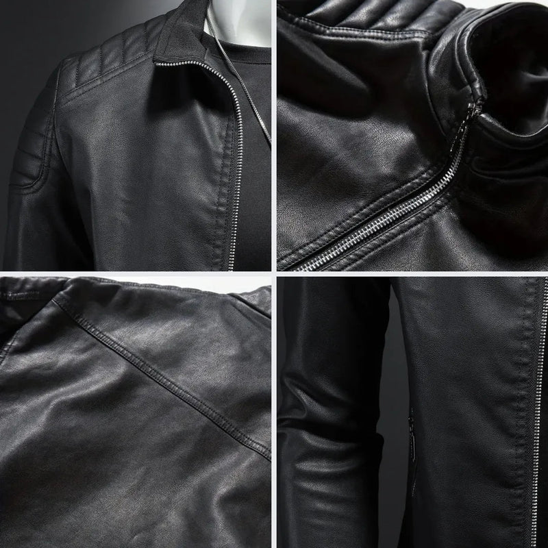 Chaqueta Masculina de Cuero Berlín
